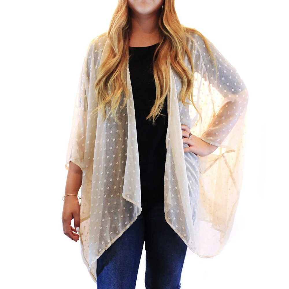 NWT! CEJON IVORY WOMEN'S SCARF PONCHO!